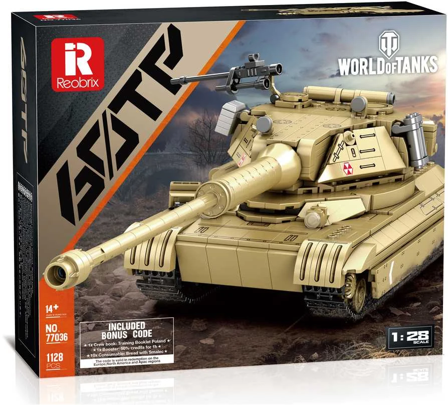 Konstruktorius tankas 60TP World of Tanks