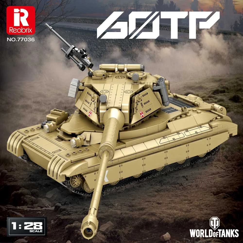 Konstruktorius tankas 60TP World of Tanks