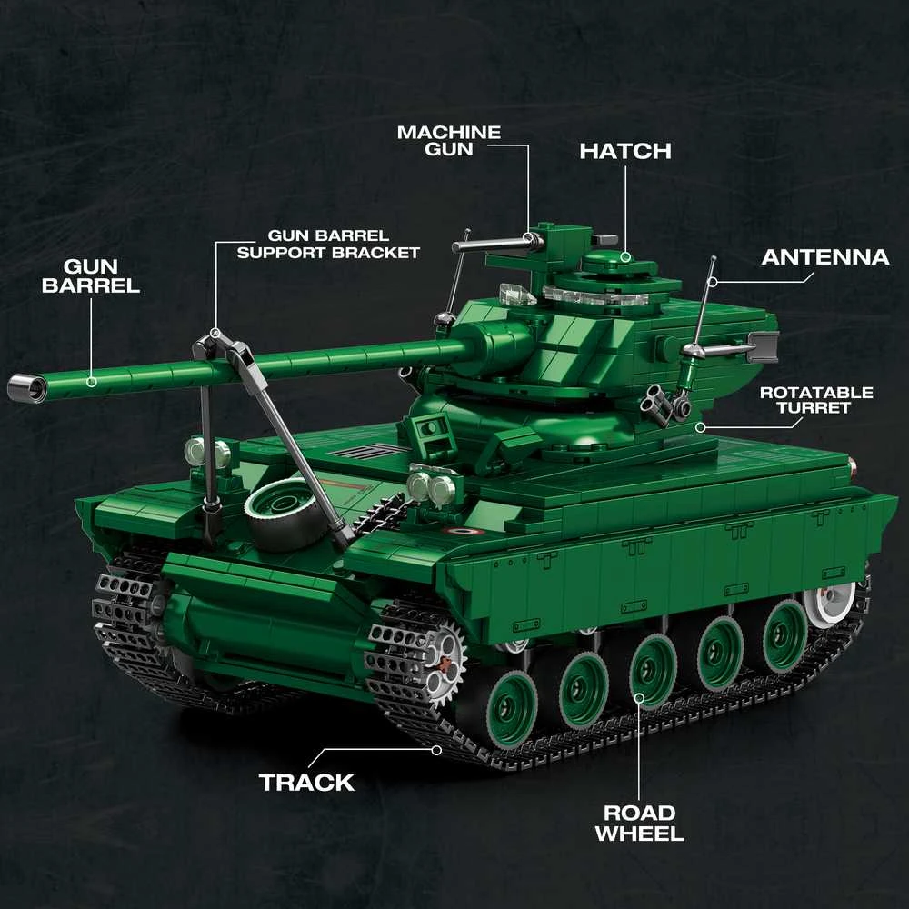Konstruktorius tankas AMX-13 World of Tanks