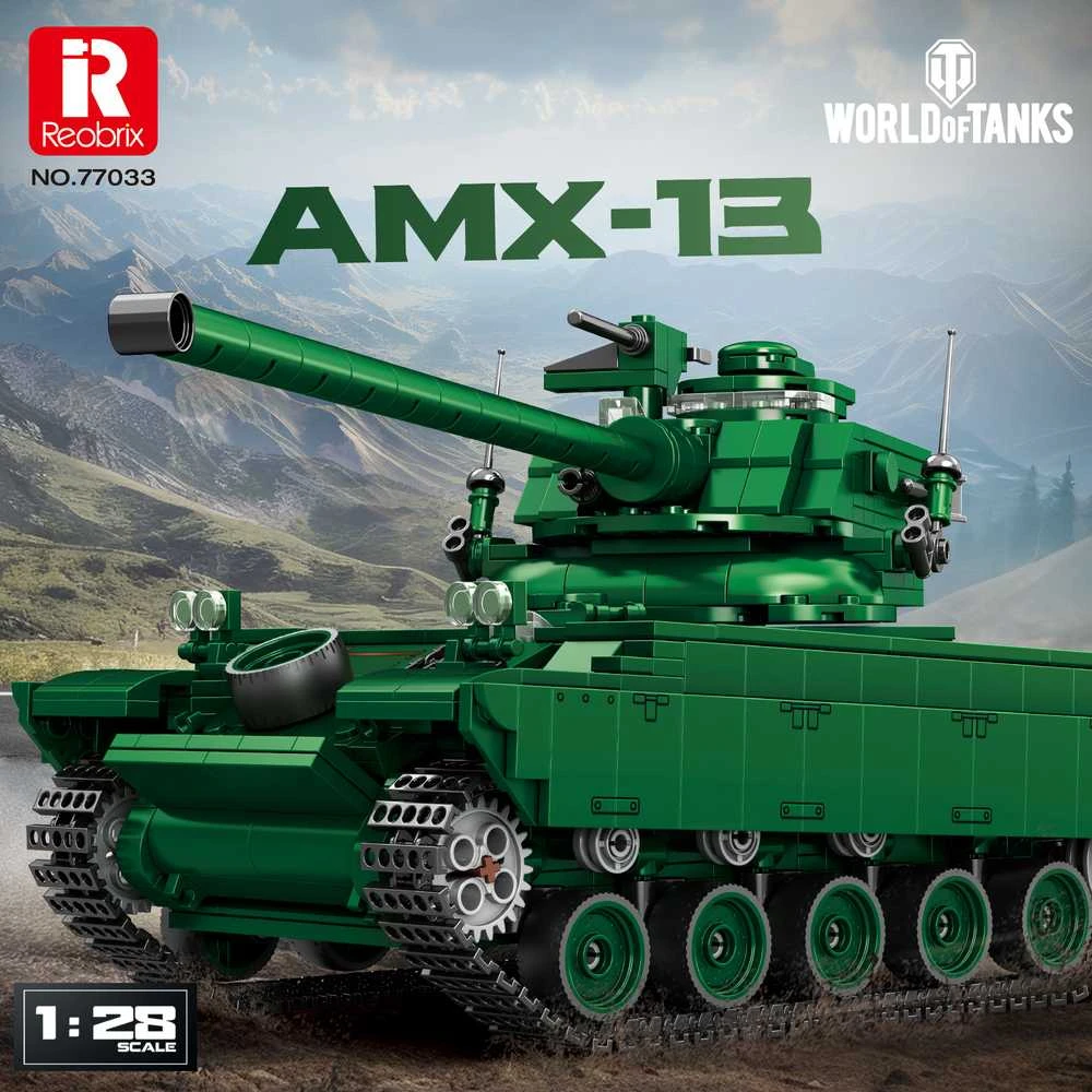 Konstruktorius tankas AMX-13 World of Tanks