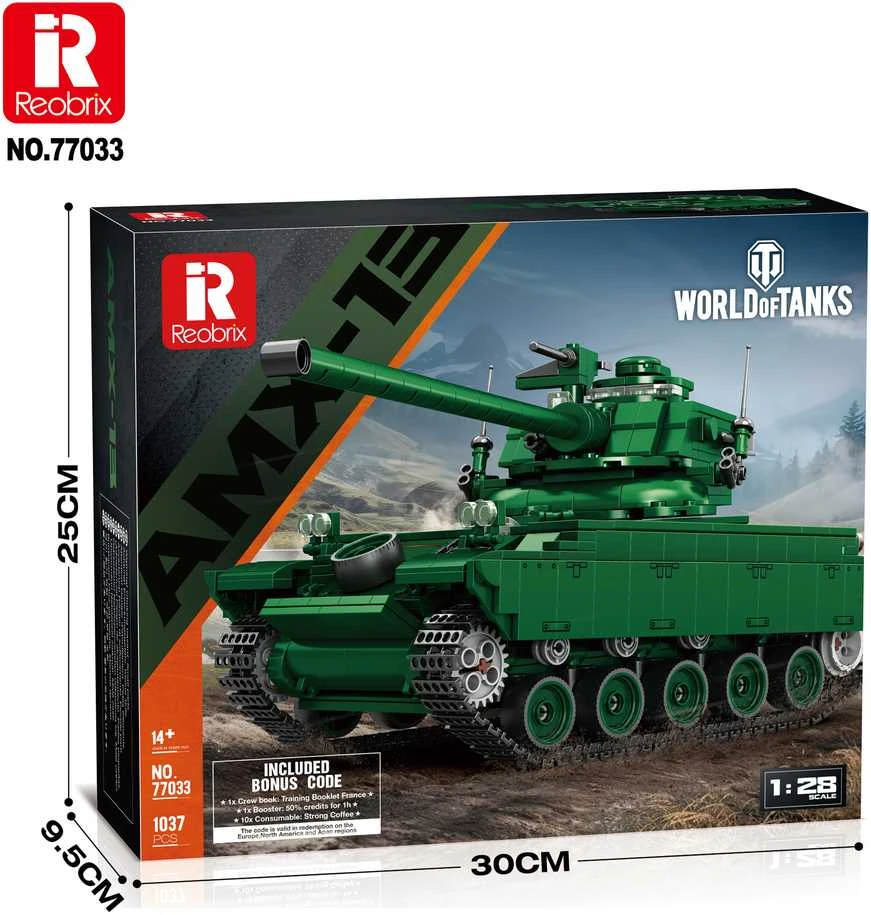 Konstruktorius tankas AMX-13 World of Tanks