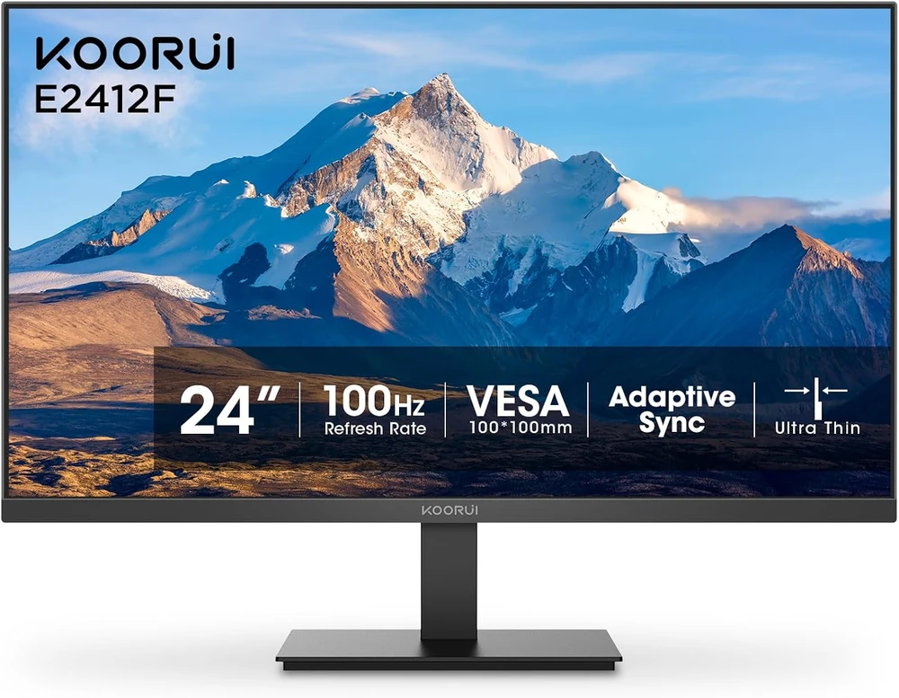 KOORUI kompiuterio monitorius 23,8 col. Full HD 100 Hz Adaptive Sync MB24V29F