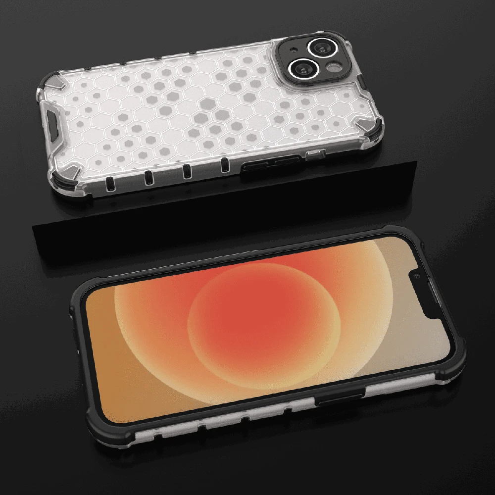 Hurtel Honeycomb dėklas skirtas iPhone 14 Plus, mėlynas