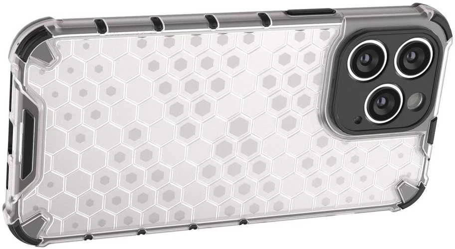 Hurtel Honeycomb dėklas skirtas iPhone 14 Pro Max, juodas