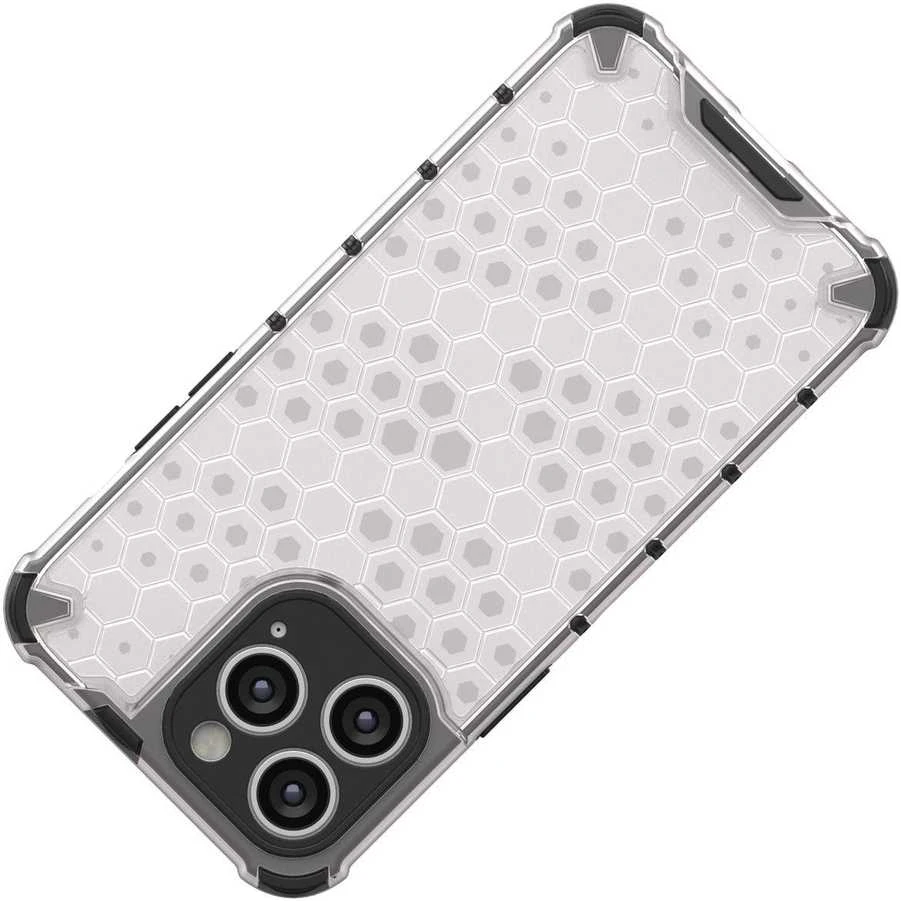 Hurtel Honeycomb dėklas skirtas iPhone 14 Pro Max, juodas