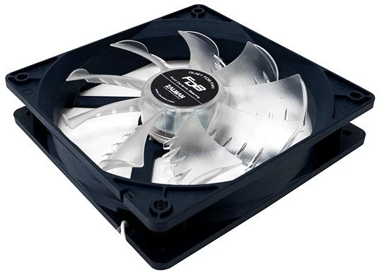 Korpuso ventiliatorius su FDB guoliu Zalman, 120 mm