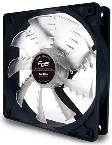 Korpuso ventiliatorius su FDB guoliu Zalman, 120 mm