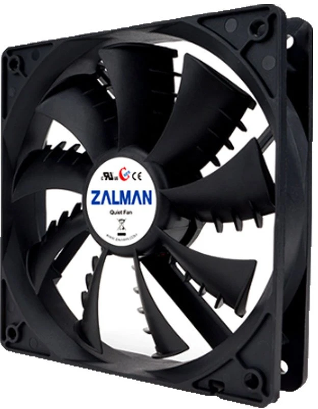 Korpuso ventiliatorius Zalman Plus(SF), 80 mm, juodas