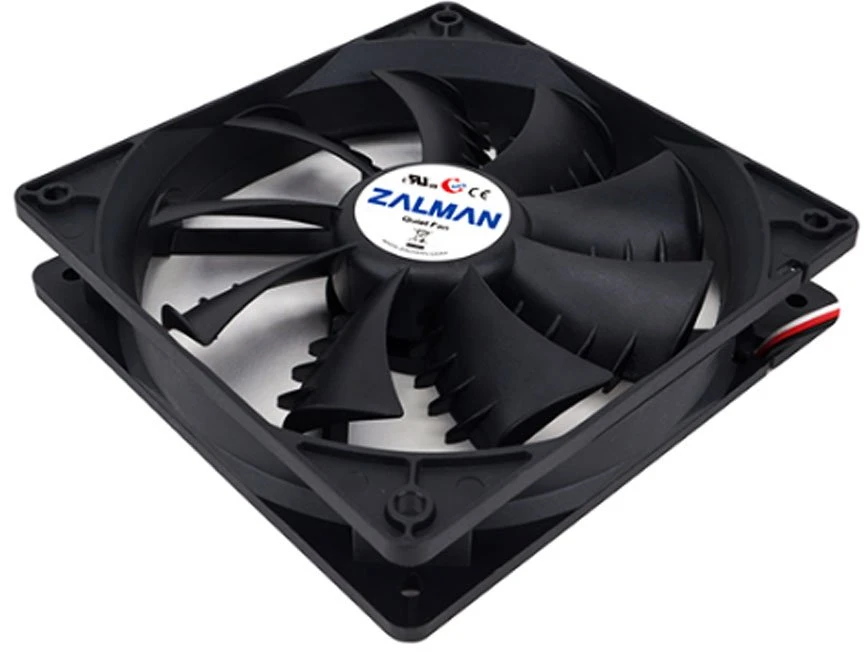 Korpuso ventiliatorius Zalman Plus(SF), 80 mm, juodas