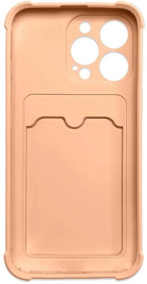 Hurtel Card Armor dėklas skirtas iPhone XS Max, rožinis