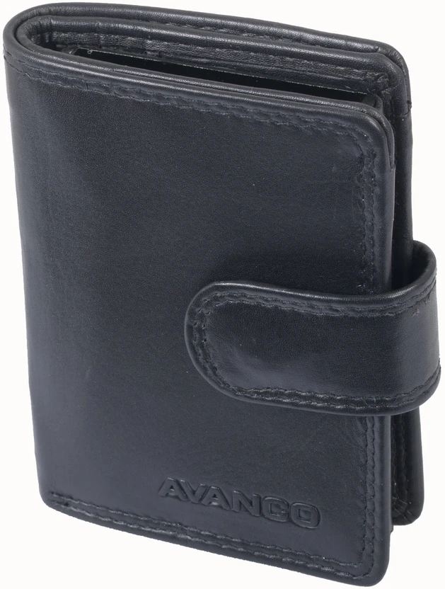 Kortelių dėklas AVANCO 489-70-01 - Juodas