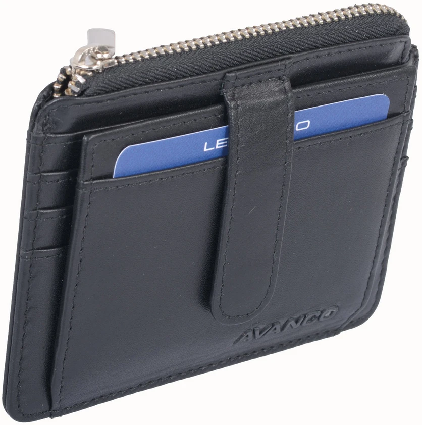 Kortelių dėklas AVANCO 490-70-01 RFID - Juodas