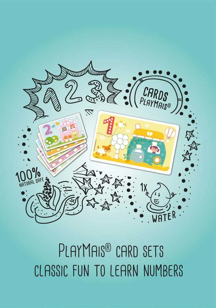 Playmais Kortelių rinkinys MOKAUSI Skaičiuoti