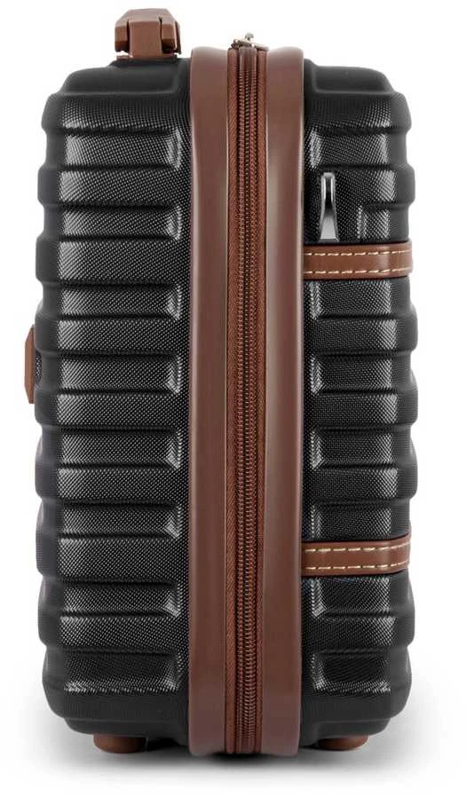 Kosmetikos kelioninis dėklas ABS STL957 juodas