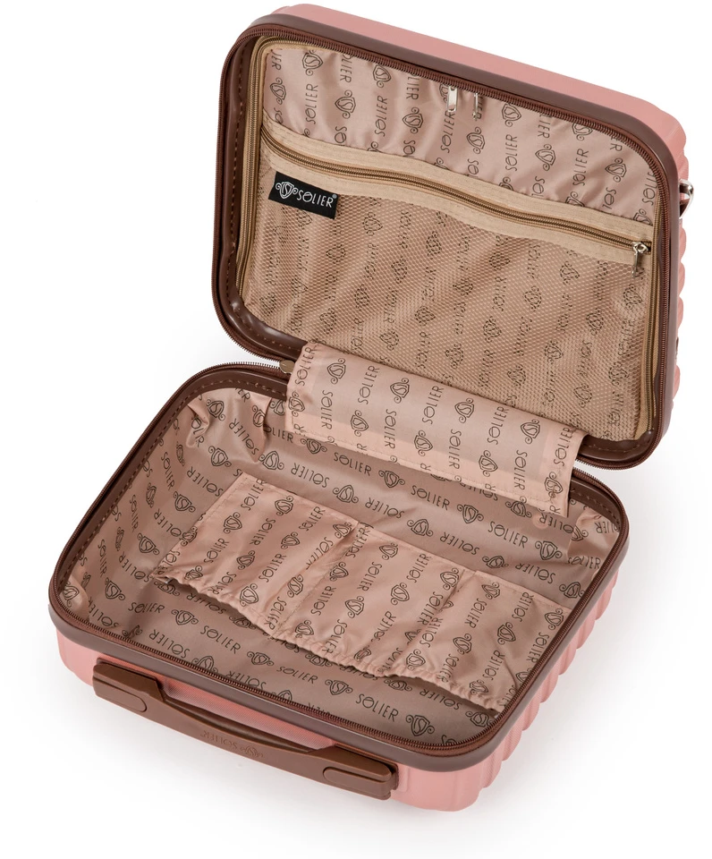 Solier Luggage Kosmetinis kelioninis dėklas Solier ABS STL957 14 XS