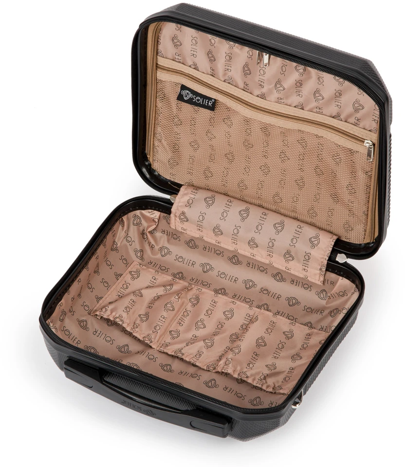 Solier Luggage Kosmetinis kelioninis dėklas Solier ABS STL945 14 XS
