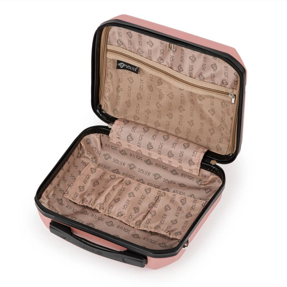 Solier Luggage Kosmetinis kelioninis dėklas Solier ABS STL945 14 XS