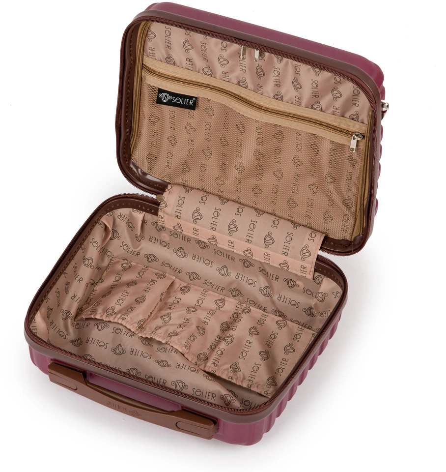 Solier Luggage Kosmetinis kelioninis dėklas Solier ABS STL957 14 XS