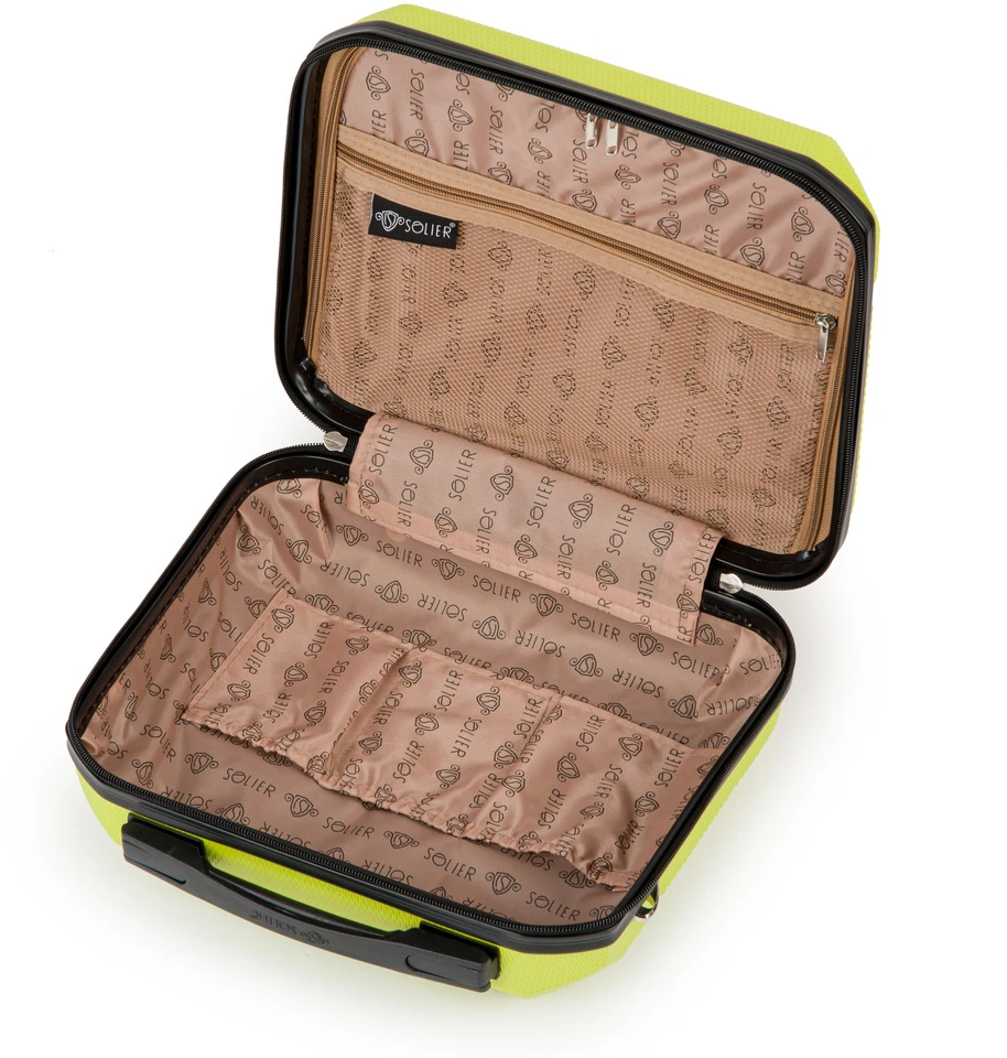 Solier Luggage Kosmetinis kelioninis dėklas Solier ABS STL945 14 XS