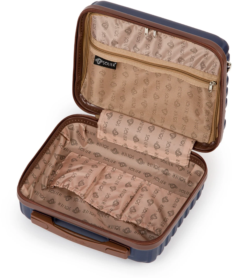Solier Luggage Kosmetinis kelioninis dėklas Solier ABS STL957 14 XS