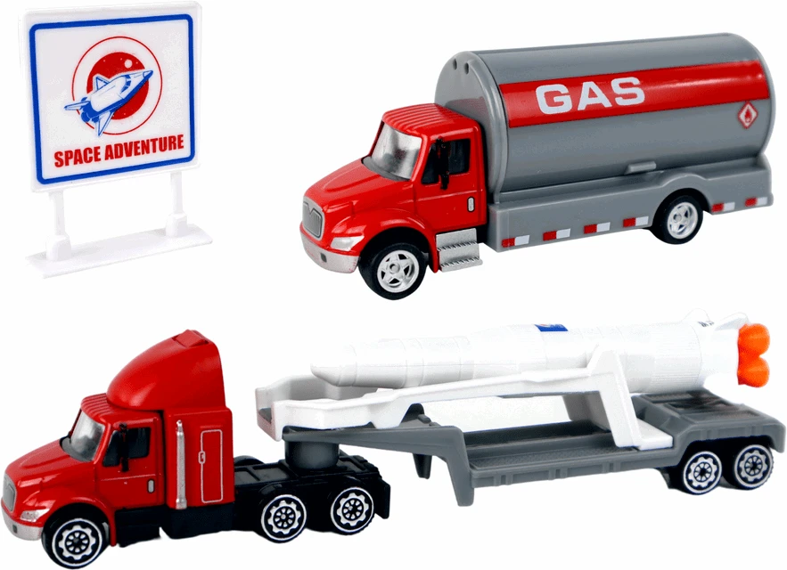 Kosminių figūrėlių ir transporto priemonių rinkinys, 15 dalių
