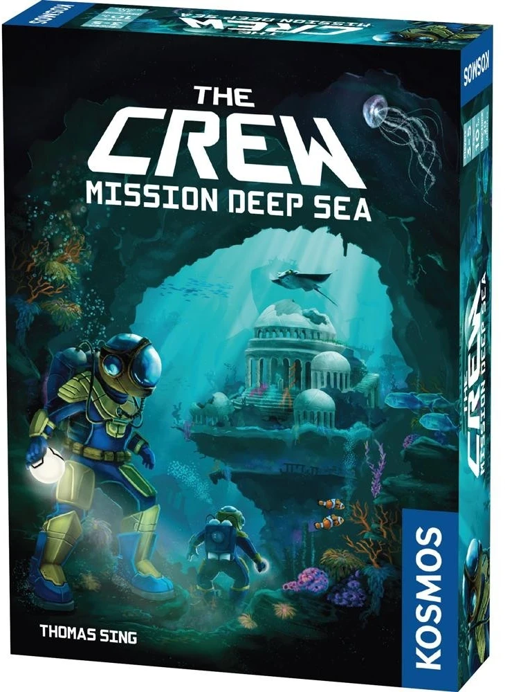 Kosmos bendradarbiavimo žaidimas „The Crew: Mission Deep Sea“