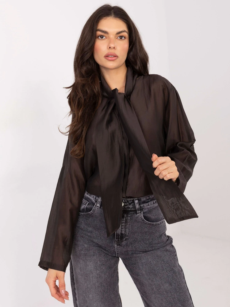 Koszula-IT-KS-28978.22-ciemny ruda