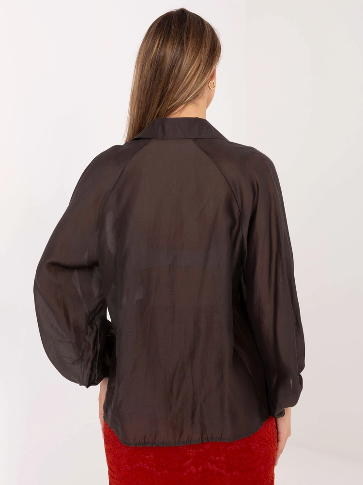 Koszula-IT-KS-28979.63-ciemny ruda