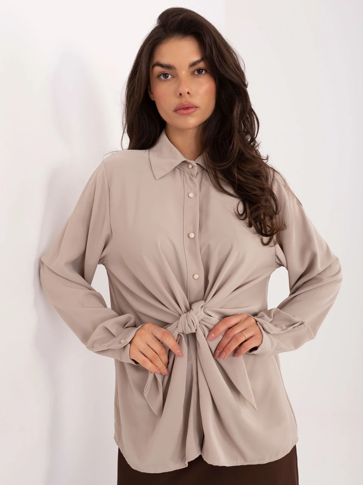 Koszula-IT-KS-29053.69-smėlio spalva