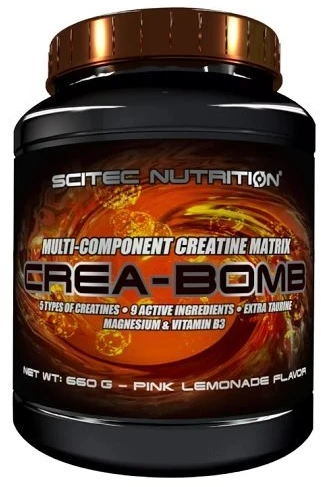 Scitec Kreatino Mišinys Crea-Bomb 660g – Pasifloros