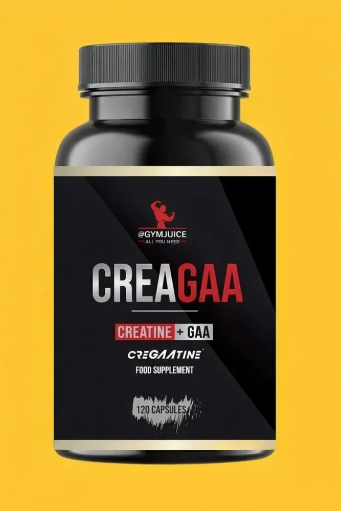 Kreatino kapsulės #GYMJUICE CREAGAA 120 kapsulių