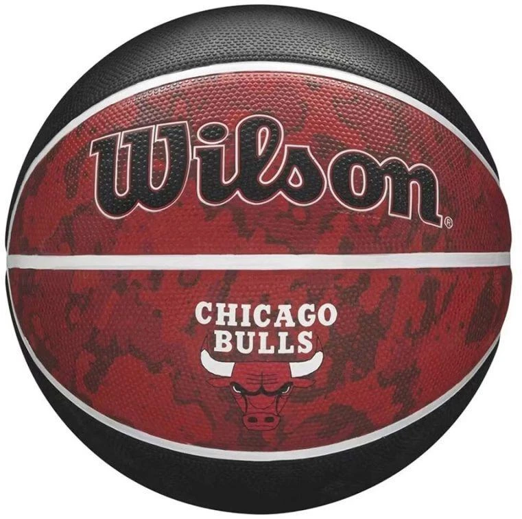 KREPŠINIO KAMUOLYS WILSON NBA CHICAGO BULLS DĖŽUTĖ POMPA 228517