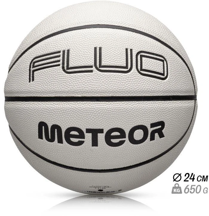 Krepšinio kamuolys Meteor Fluo, 7 dydis