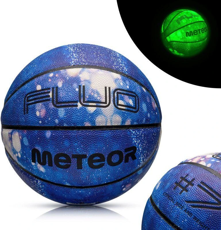 Krepšinio kamuolys Meteor Fluo, 7 dydis