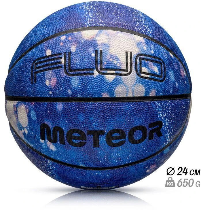Krepšinio kamuolys Meteor Fluo, 7 dydis