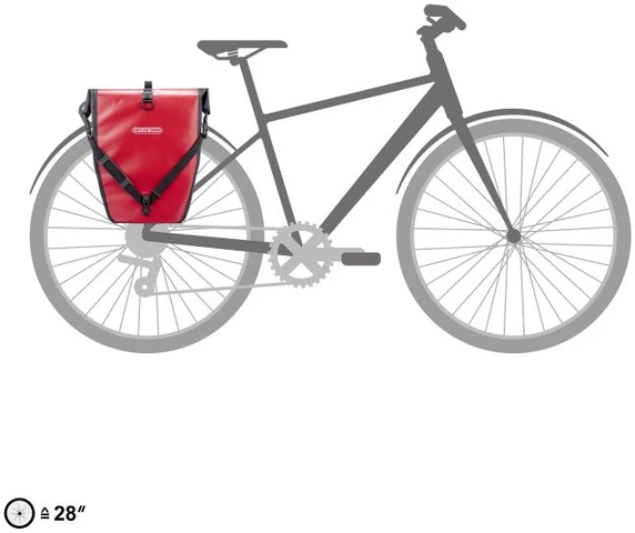 ORTLIEB BACK ROLLER CLASSIC 40L 2 dviračio krepšių komplektas