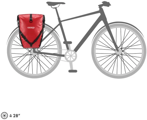 ORTLIEB BACK ROLLER CLASSIC 40L 2 dviračio krepšių komplektas