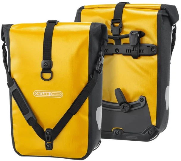 Krepšių komplektas Ortlieb Sport-Roller Sun Geltona - Juodas