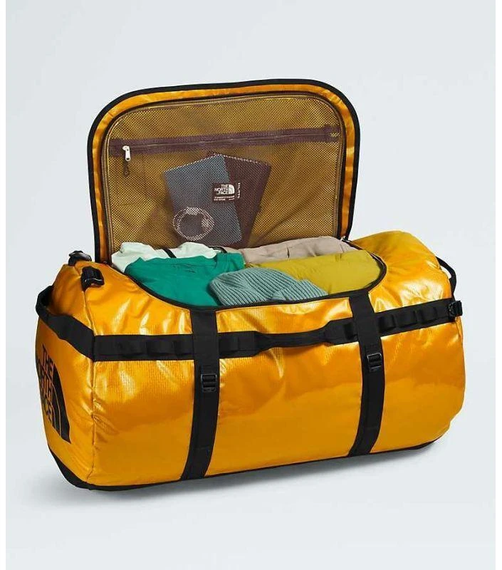 Krepšys Base Camp Duffel XXL – summit auksinis – TNF juodas