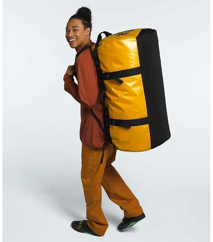 Krepšys Base Camp Duffel XXL – summit auksinis – TNF juodas