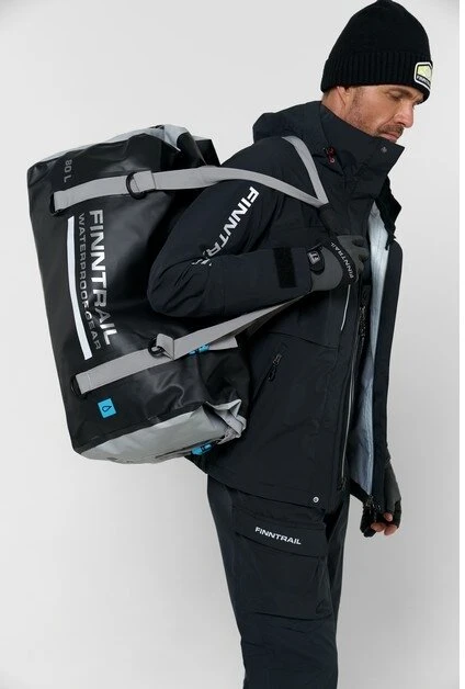Krepšys Finntrail BIG ROLL 80L Juodas 1712