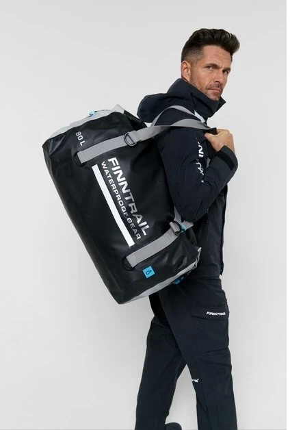 Krepšys Finntrail BIG ROLL 80L Juodas 1712