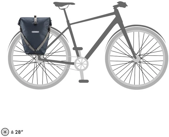 Krepšys Ortlieb Back-Roller Urban Line Ink
