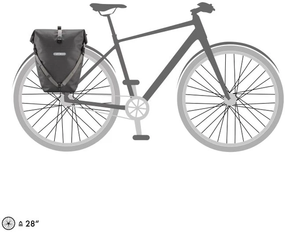 Krepšys Ortlieb Back-Roller Urban Line Pepper