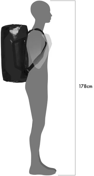 Krepšys Ortlieb Duffle Juodas