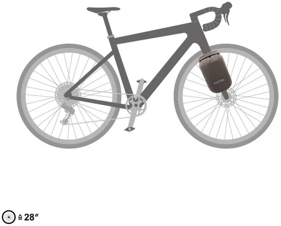 Krepšys Ortlieb Fork-Pack Dark Sand