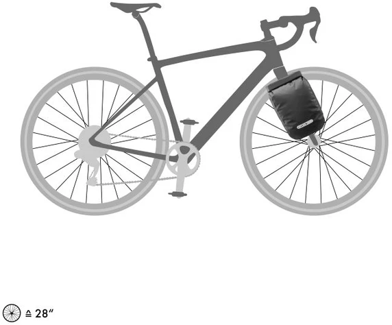 ORTLIEB FORK-PACK 5.8L dviračio rėmo/šakės krepšys