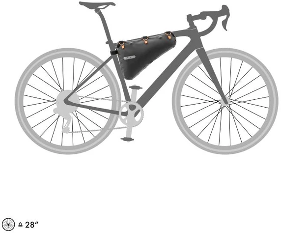 Kita ORTLIEB FRAME-PACK 4L dviračio rėmo krepšys