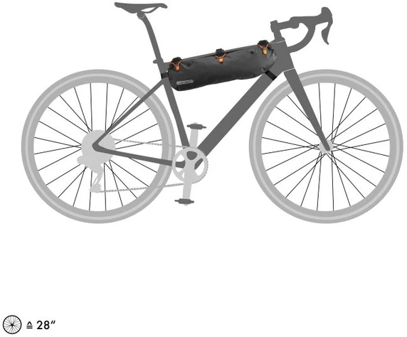 Kita ORTLIEB FRAME-PACK RC TOPTUBE dviračio rėmo krepšys