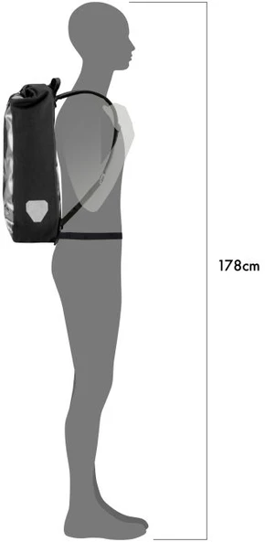 Krepšys Ortlieb Messenger-Bag Pro Juodas